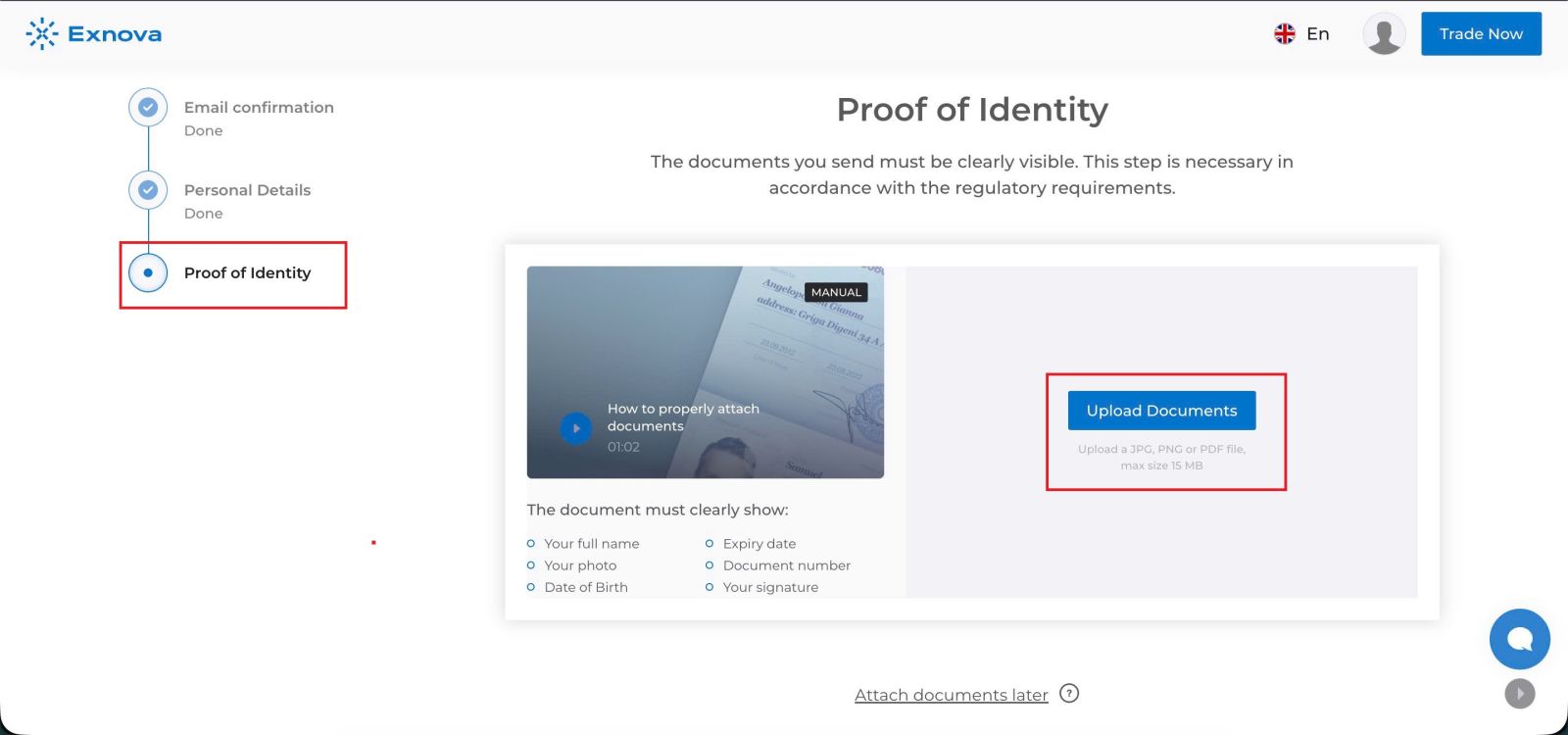 Exnova Account Verification: How to Complete KYC Step by Step Exnova Account Verification: How to Complete KYC Step by Step