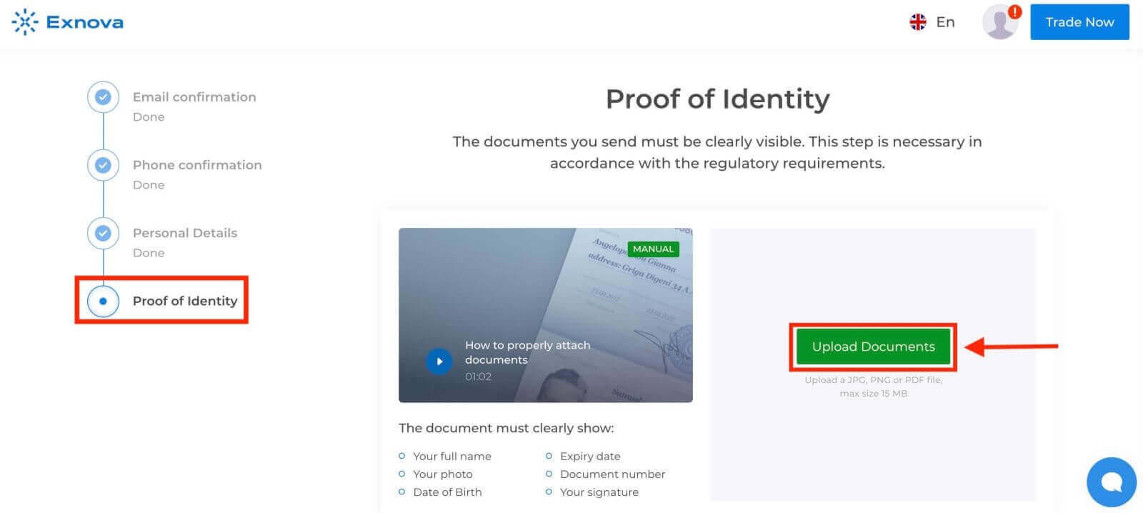 Exnova Account Verification: Steps, Documents, Approval Times