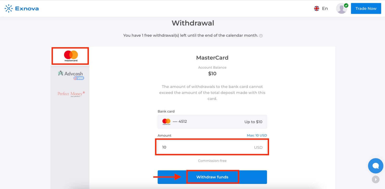 Exnova Deposit and Withdrawal: Methods, Limits & Processing Times