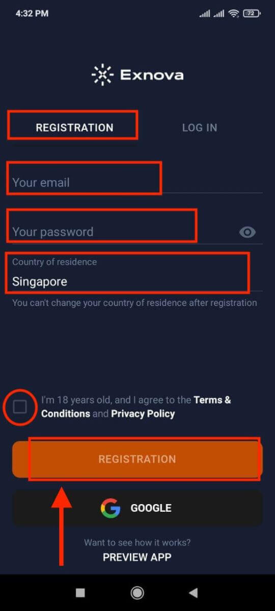 Exnova Register and Verify Account — Steps, Documents and Timing