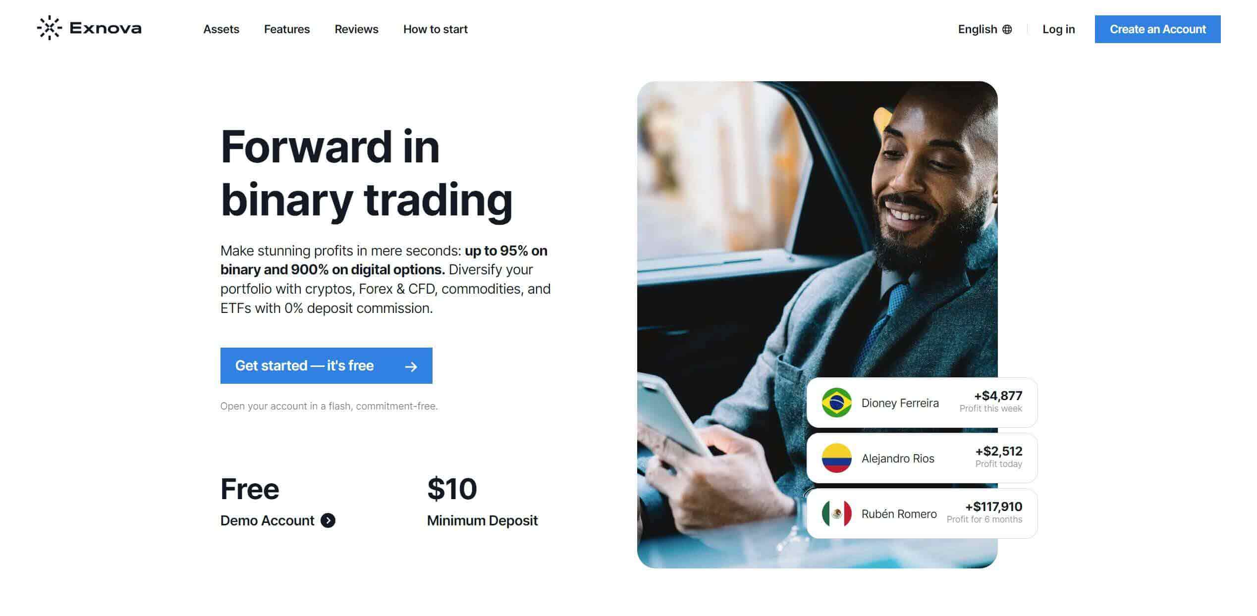 Exnova ግምገማ Exnova ግምገማ