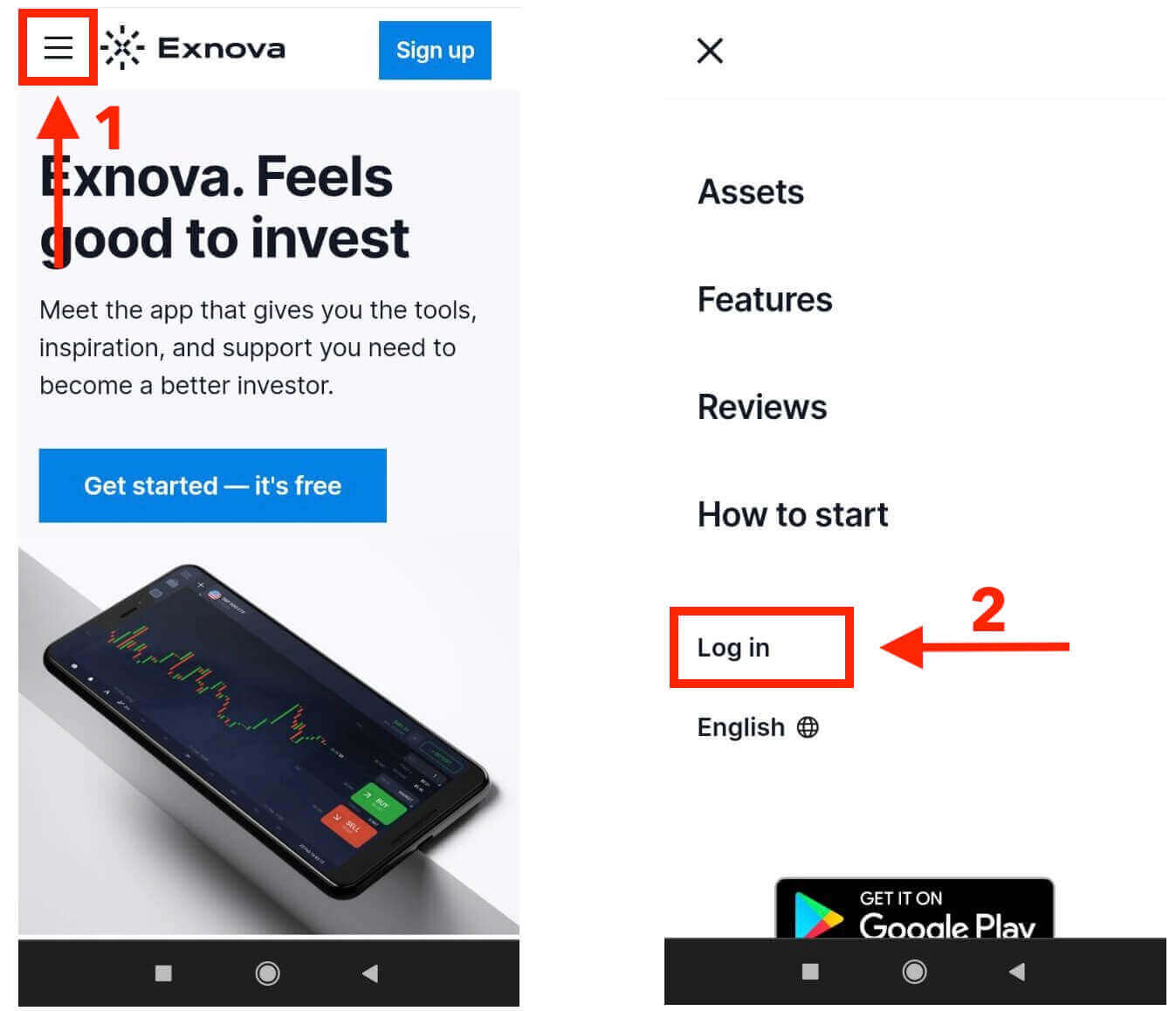 Login e retirada do Exnova: etapas e tempos de processamento Login e retirada do Exnova: etapas e tempos de processamento