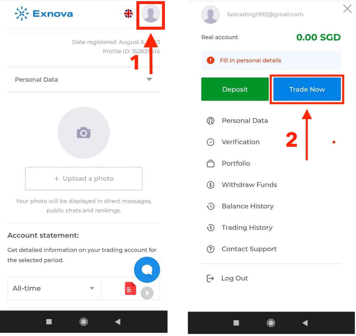 Exnova Sign Up and Login for Trading Account Exnova Sign Up and Login for Trading Account