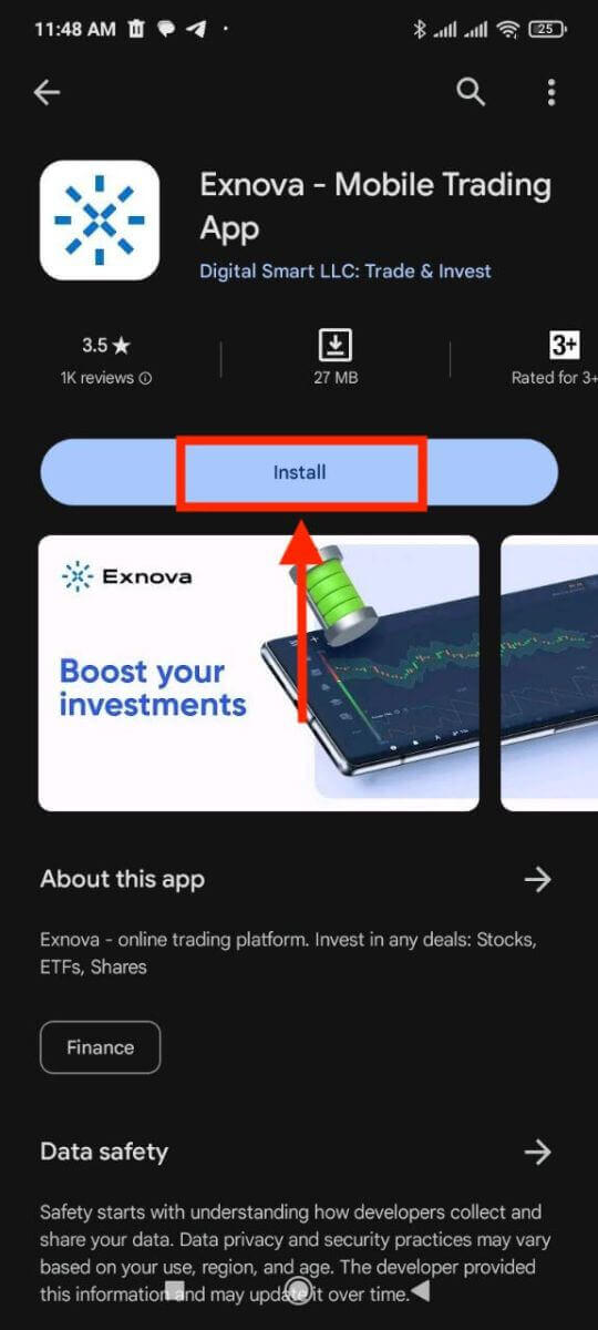 Exnova Sign Up and Login for Trading Account