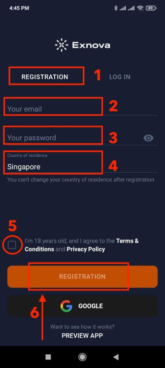 How to Register Account on Exnova How to Register Account on Exnova